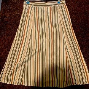 LOFT ann taylor skirt stripes